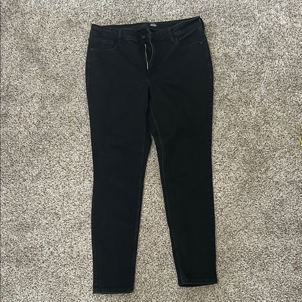 Old Navy High-Rise Super Skinny Jeans - Black